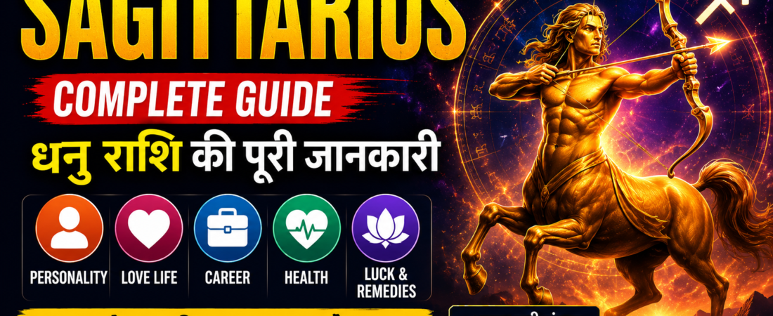 Sagittarius Zodiac Sign (Dhanu Rashi) – Complete Guide
